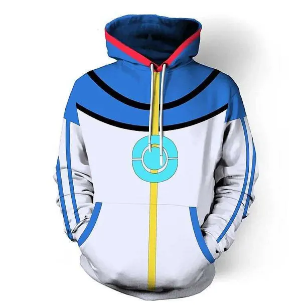 Ash Ketchum Cosplay Pullover Fur Kinder