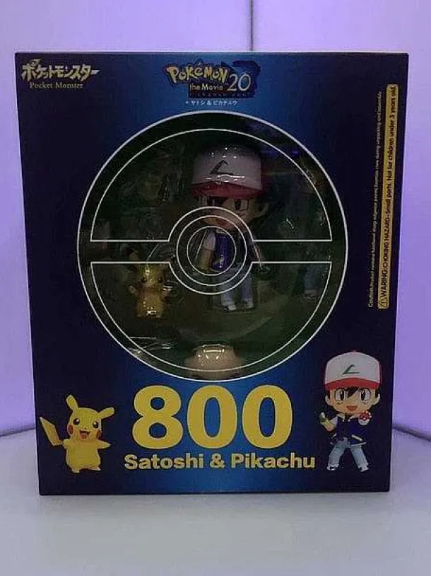 Ash Ketchum & Pikachu Pokemon Figur (Ca. 10Cm)