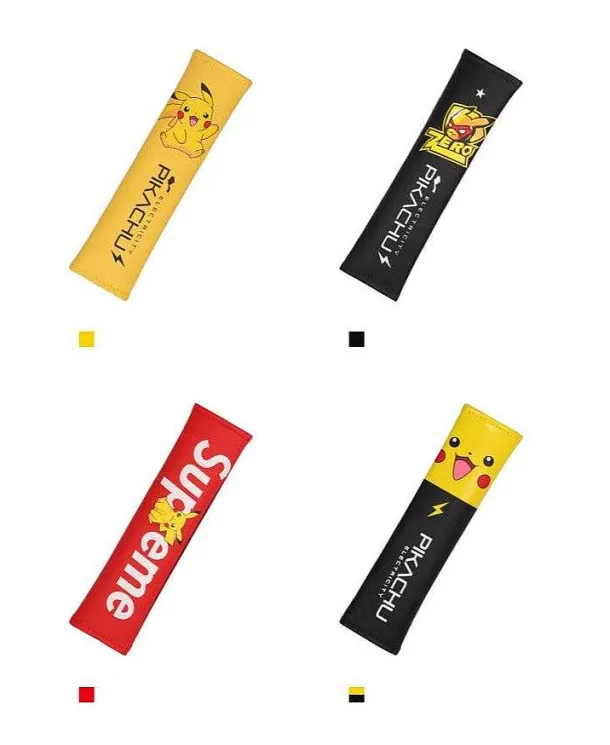 Auto Sitzgurt Cover Im Pikachu Oder Pokemon Design