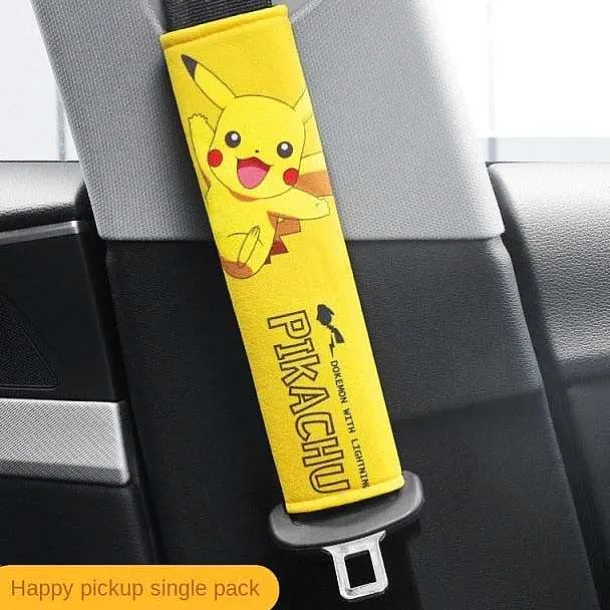 Auto Sitzgurt Cover Im Pikachu Oder Pokemon Design