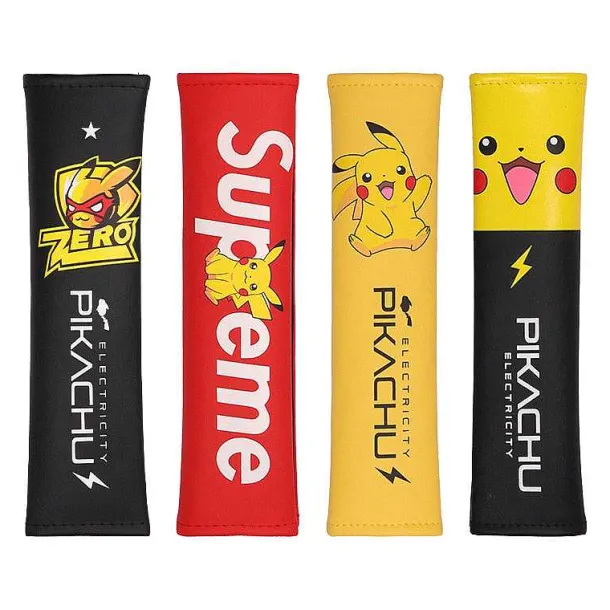 Auto Sitzgurt Cover Im Pikachu Oder Pokemon Design