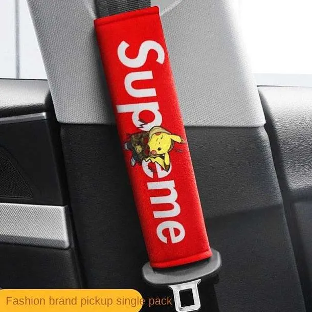 Auto Sitzgurt Cover Im Pikachu Oder Pokemon Design