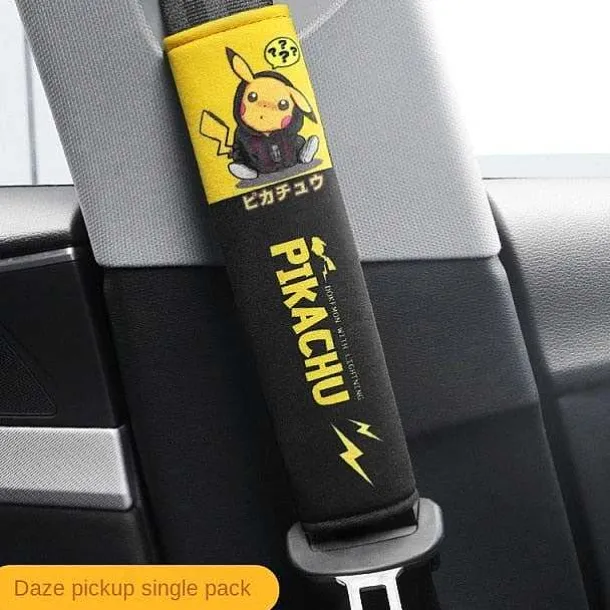 Auto Sitzgurt Cover Im Pikachu Oder Pokemon Design