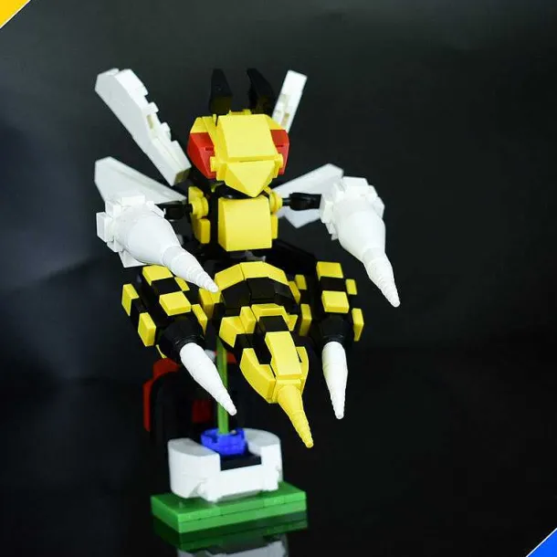 Bibor / Beedrill Baustein Figur Pokemon (