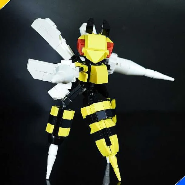 Bibor / Beedrill Baustein Figur Pokemon (