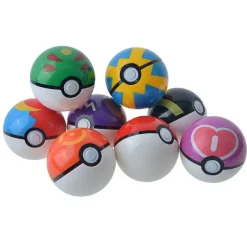4 Bis 20 Pokebälle Mit Pokemon Figuren Im Set (Zufallige Wahl)