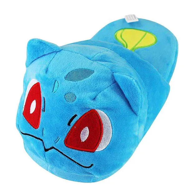 Bulbasaur Bisasam Pluschige Hausschuhe Slipper