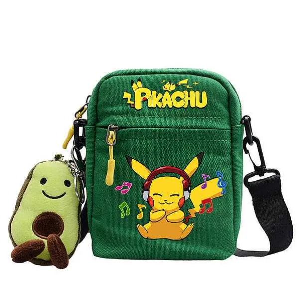 Canvas Pokemon Messenger Tasche, Slingbag Umhangetasche In Vielen Motiven