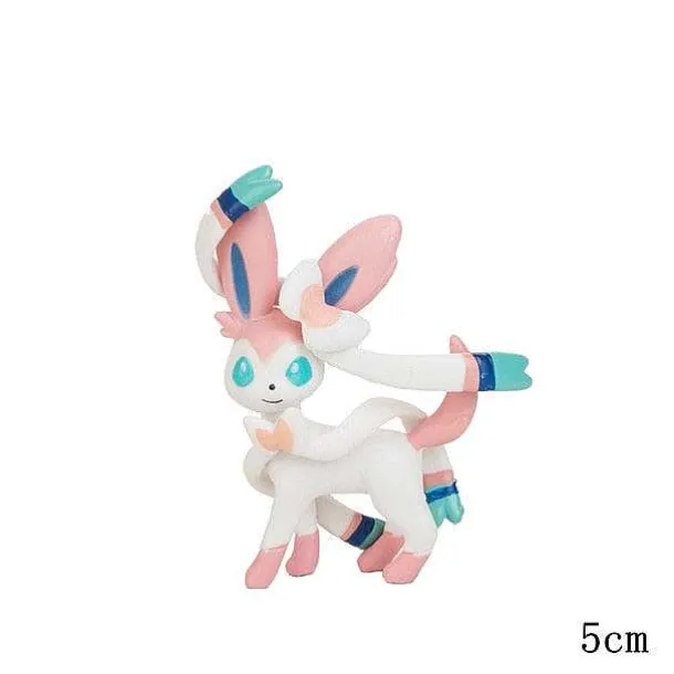 4Cm Pokemon Figuren (Charmander Cubone Bulbasaur Alola Vulpix Fennekin Chespin Pikachu Etc.)