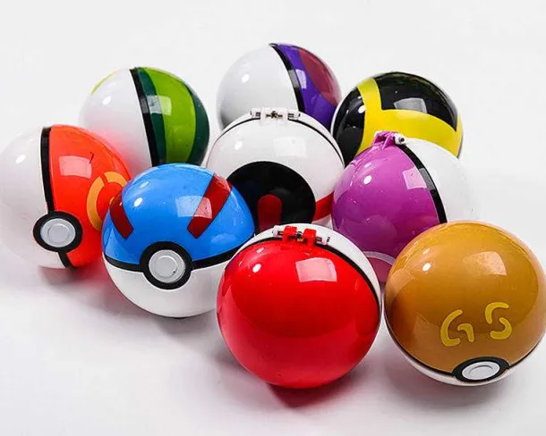 Coole Pokemon Balle Im Set - 6, 10 Oder 13 Balle Aus Robusten Kunststoff