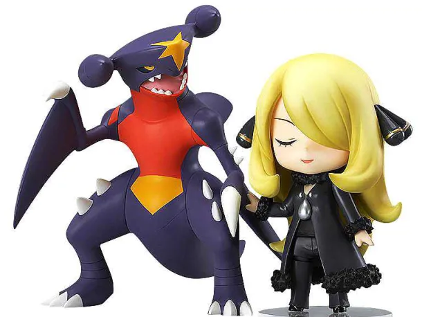 Cynthia Pokemon Figur Set (Ca. 10Cm)
