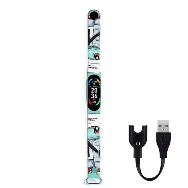 Digitale Armbanduhr Fur Kinder Mit Led Und Aufladefunktion