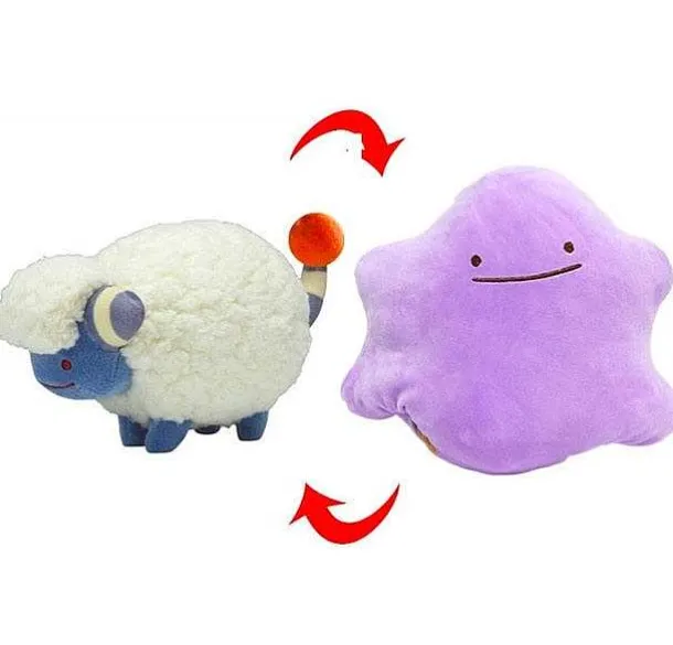 Ditto Plusch Transform Pokemon Stofftier Kuscheltier