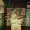 3D Led Hologramm Nachtlampe Pokemon Evoli Eevee