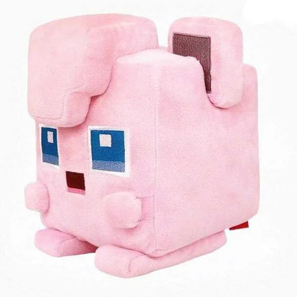Eckige Pokemon Pluschies - Evoli, Pikachu, Enton, Schiggy, Pummeluff, Bisasam Im Pixel Look