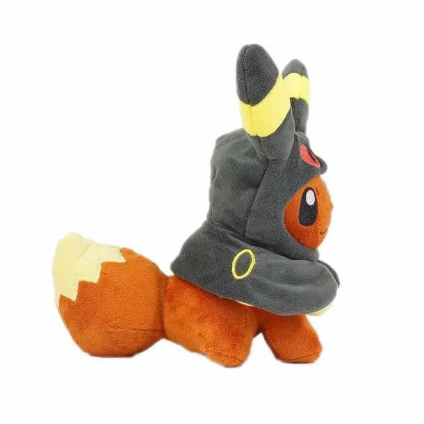 Eevee Plusch Mit Poncho - Umbreon, Espeon, Jolteon, Vaporeon, Sylveon, Flareon (Ca. 20Cm)