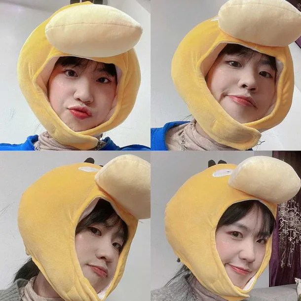 Enton Psyduck Cosplay Oder Winter Mutze