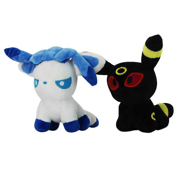 8Er Set Mit Nachtara, Evoli, Psiana, Blitza, Aquana, Flamara, Glaziola, Folipurba Kuscheltier