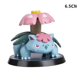 6Er Set Pokemon Figuren: Pikachu, Glurak, Turtok, Mewtwo Und Bisaflor