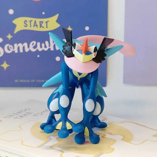 7Er Set Pokemon Figuren Pikachu Lucario Jolteon Espeon Psyduck