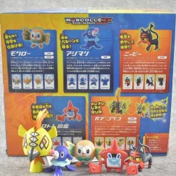 5Er Set Pokemon Spielzeug Pikachu Figuren Rowlet Popplio Litten Tapu Koko
