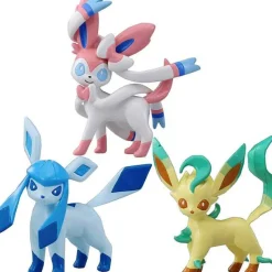 Evoli Vaporeon Jolteon Flareon Espeon Umbreon Leafeon Glaceon Figuren Set