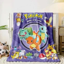 Flauschige Weiche Decken Mit Pikachu Und Evoli Motiven