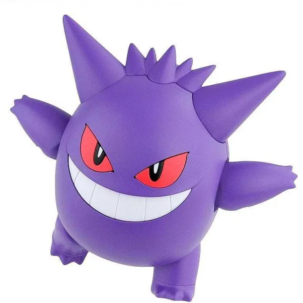 Gengar Figur Zum Selbstbauen Mit Rausgestreckter Zunge