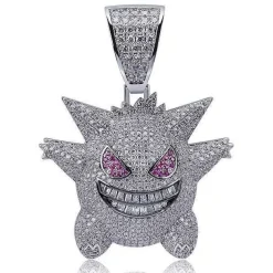 Gengar Pokemon Hip Hop Halskette