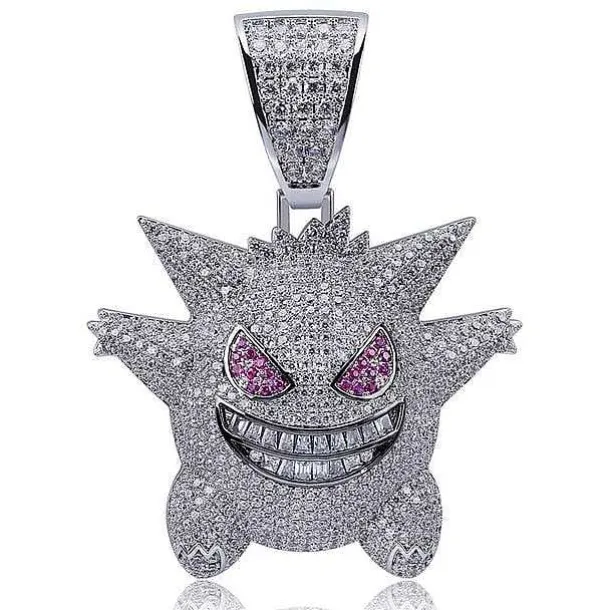Gengar Pokemon Hip Hop Halskette