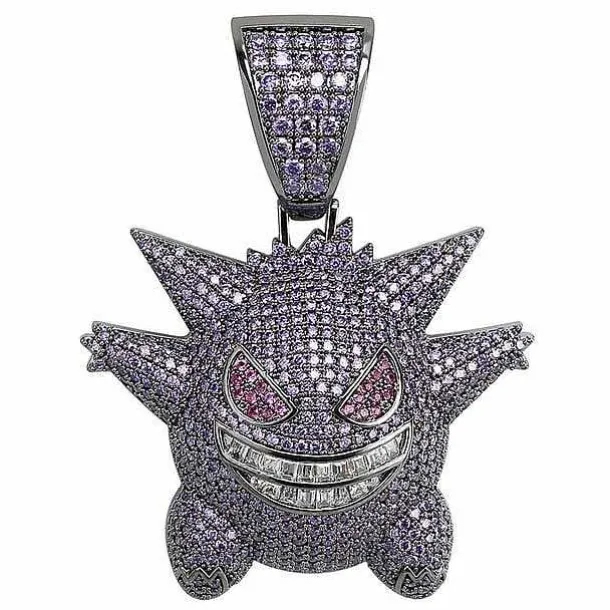 Gengar Pokemon Hip Hop Halskette