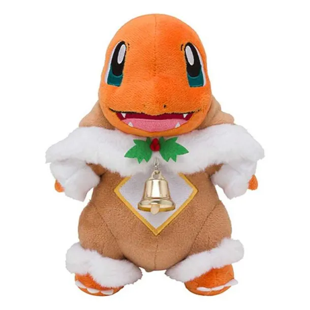 Glumanda Charmander Stofftier Cosplay Weihnachts Edition (Ca. 24Cm)
