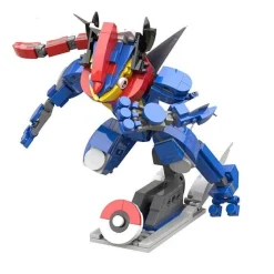 Greninja Baustein Figur (389 Teile)