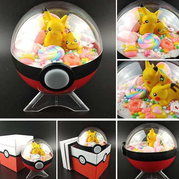 Groser Pokeball Mit Pokemon Figur