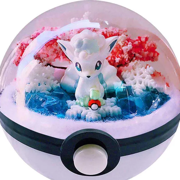 Groser Pokeball Mit Pokemon Figur
