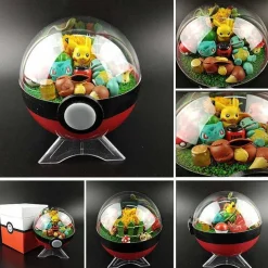 Groser Pokeball Mit Pokemon Figur