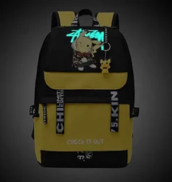 Groser Pokemon Schulrucksack Mit Usb Ladebuchse Im Pikachu Look