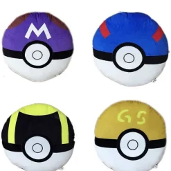 Groses Plusch Pokeball Kissen Ca. 40X40Cm