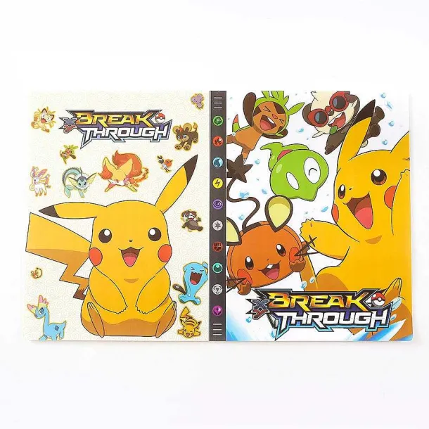 Groses Sammel Album Fur Bis Zu 432 Pokemon Karten