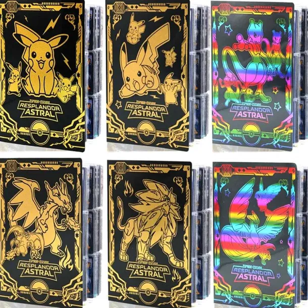 Groses Sammel Album Fur Bis Zu 432 Pokemon Karten