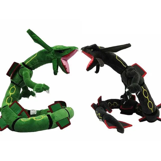 Gruner Oder Schwarzer Rayquaza Plusch Pokemon (Ca. 75Cm)