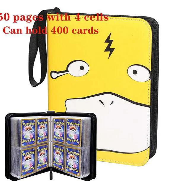 Hochwertige Schutz- Und Sammeltasche Fur Pokemon Karten (200 Oder 400 Karten)