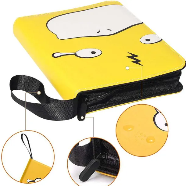 Hochwertige Schutz- Und Sammeltasche Fur Pokemon Karten (200 Oder 400 Karten)