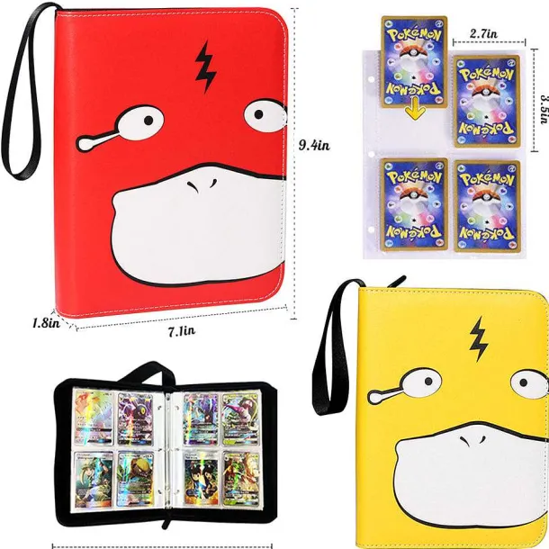 Hochwertige Schutz- Und Sammeltasche Fur Pokemon Karten (200 Oder 400 Karten)