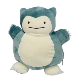 2 In 1 Snorlax / Ditto Transformer Plusch Figur (Ca. 30Cm)