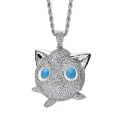 Jigglypuff Pummeluff Halskette Hip Hop Style Pokemon