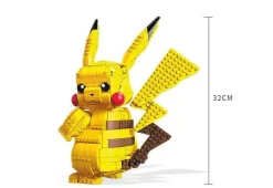 Jumbo Pikachu Mega Baustein Set Pokemon Figur