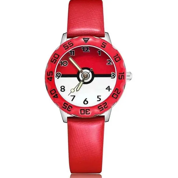 Kinder Armbanduhr Mit Pikachu Oder Poke Ball Motiven