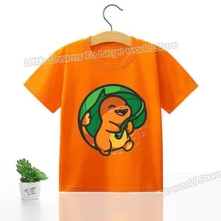 Kinder T-Shirts Mit Niedlichen Pokemon Oder Pikachu Motiven