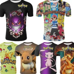 Kinder T Shirts Pokemon Und Pikachu Motive